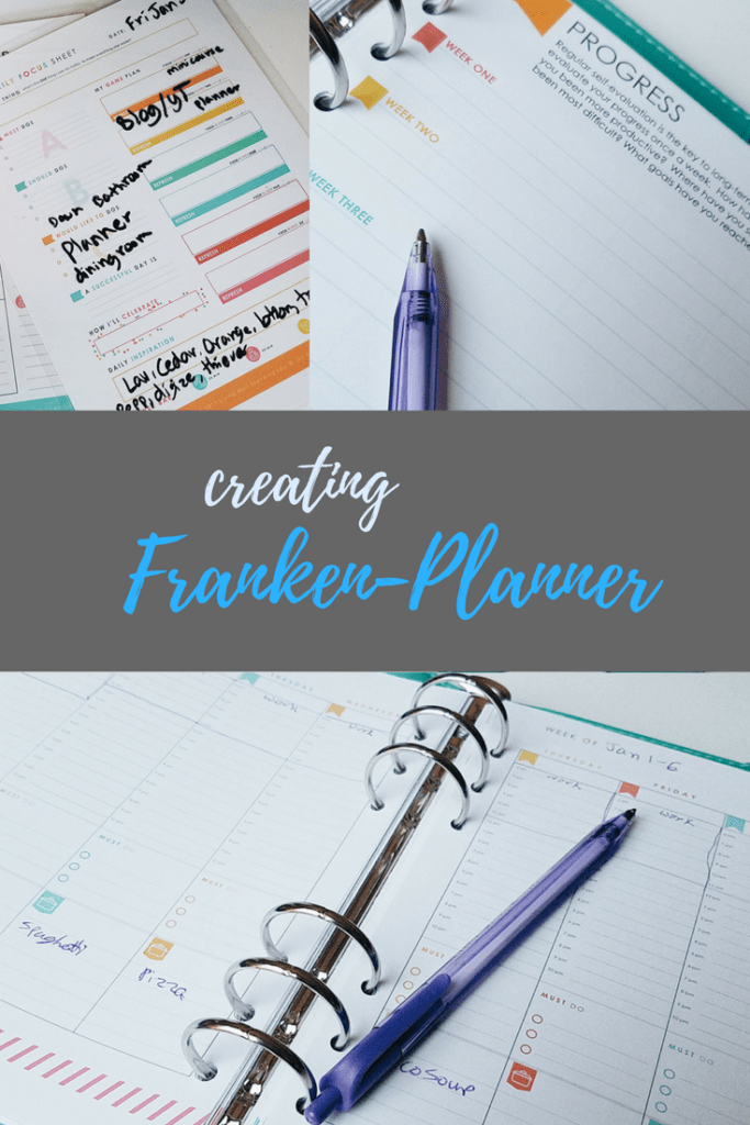 creating a FrankenPlanner