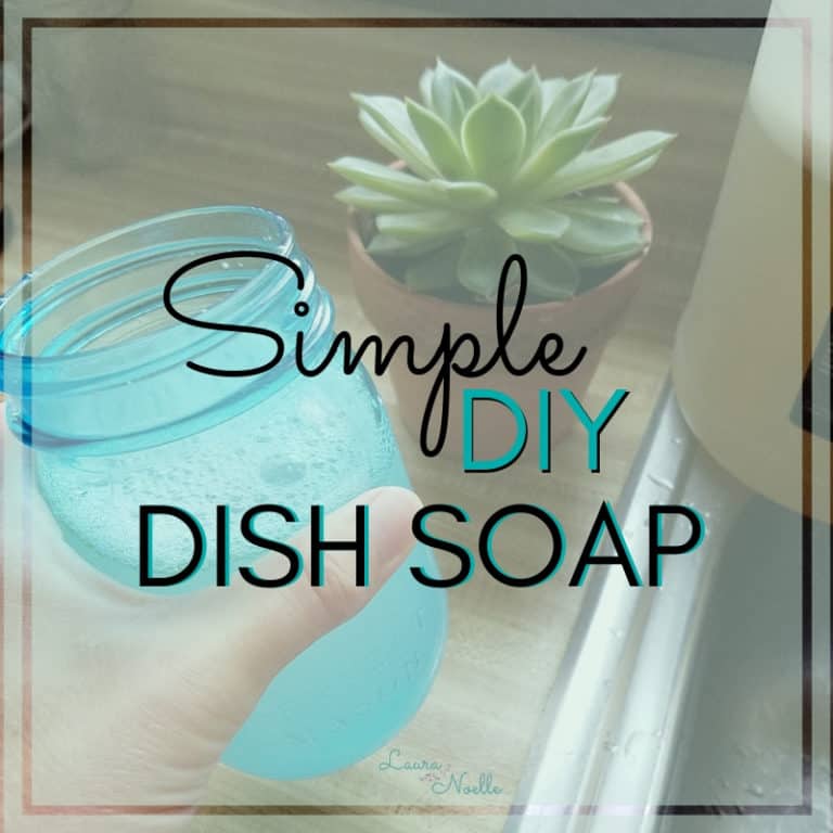 Tangy Tangerine DIY Dish Soap