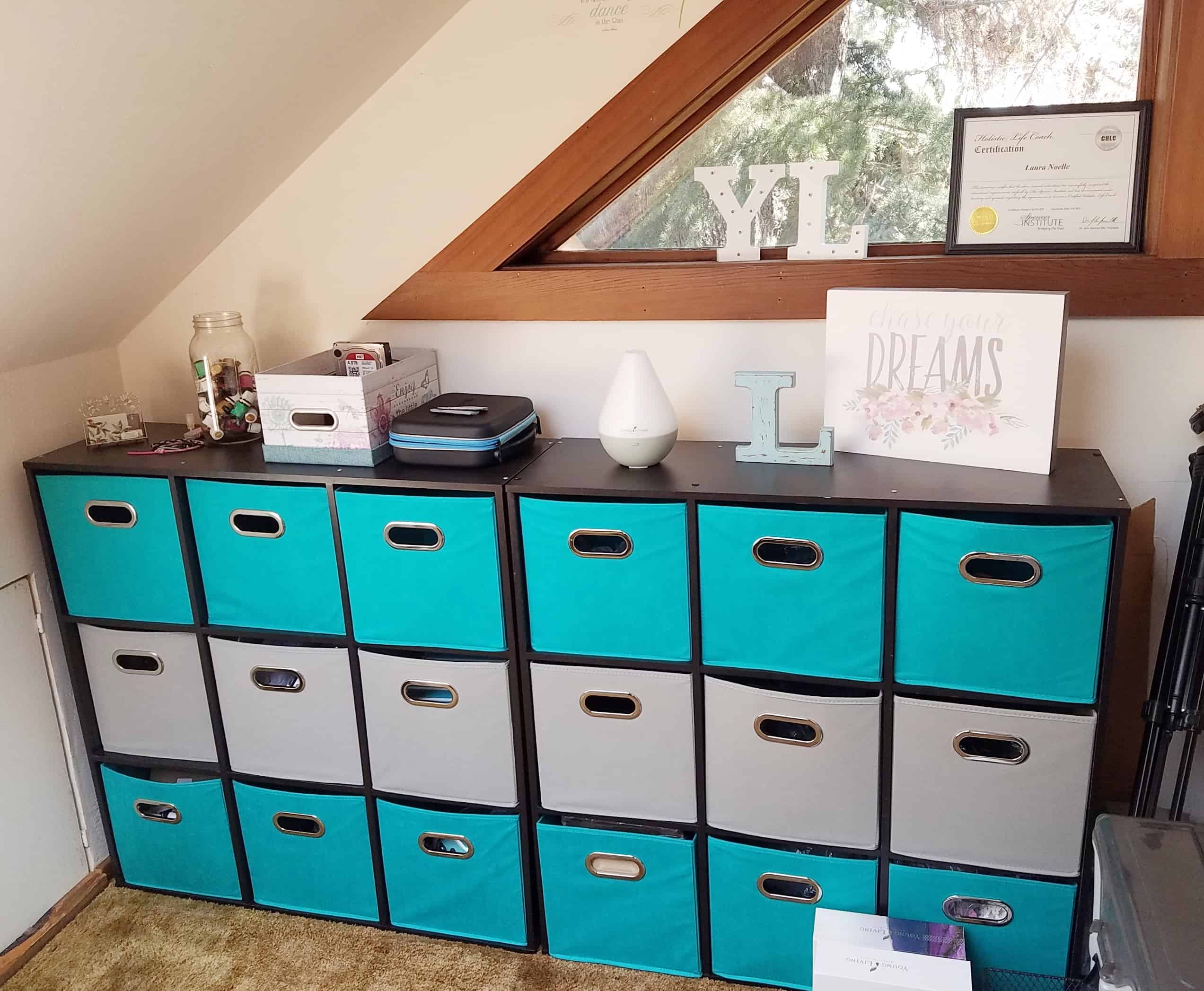 A simple home office can be inspiring and effective--here are some organization ideas!