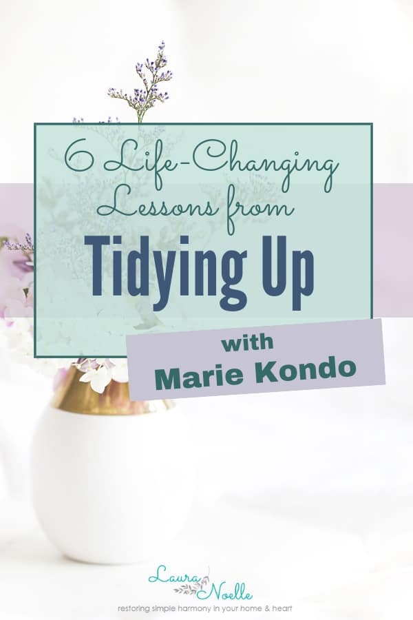 life changing lessons from tidying up