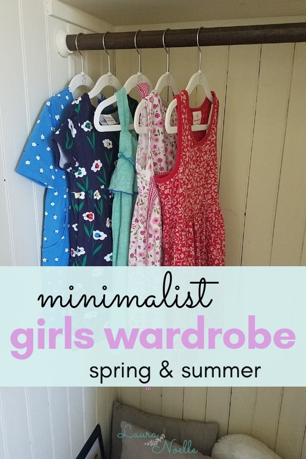 minimalist girls wardrobe