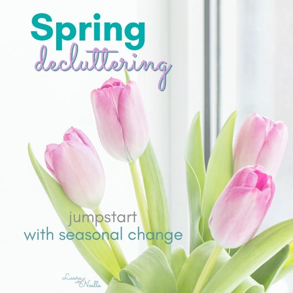 Spring Decluttering || Using the Seasons to Jumpstart Minimizing Success