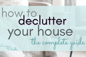 how to declutter your house