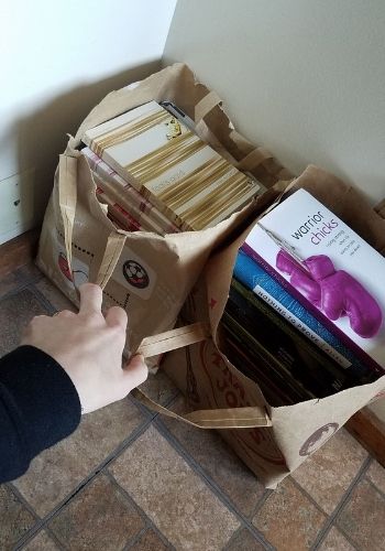 bags of books