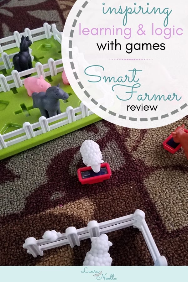 Kid's Animal Logic Brainteaser Game Smart Games Smart Farmer 