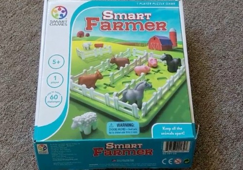Smart Games Smart Farmer Kid's Animal Logic Brainteaser Game 