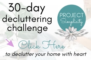 30 day decluttering challenge