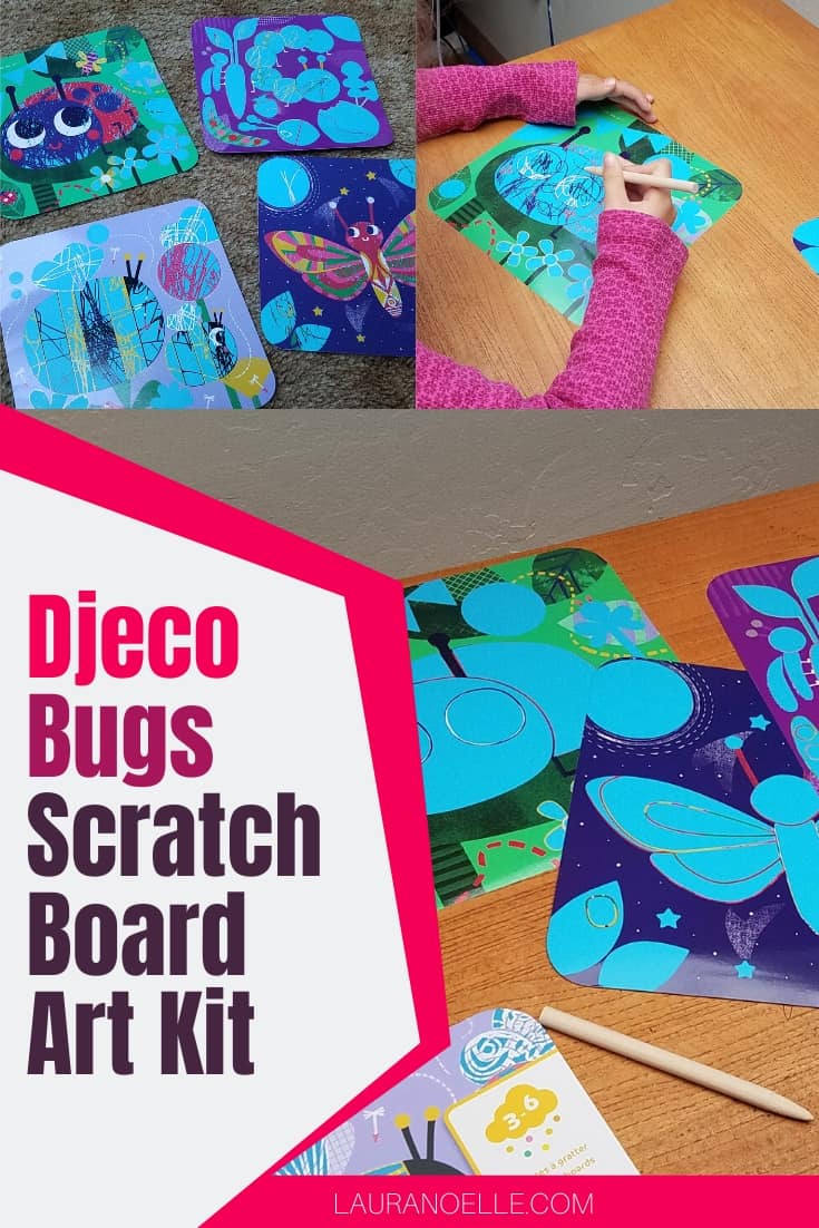 djeco bugs scratch board art