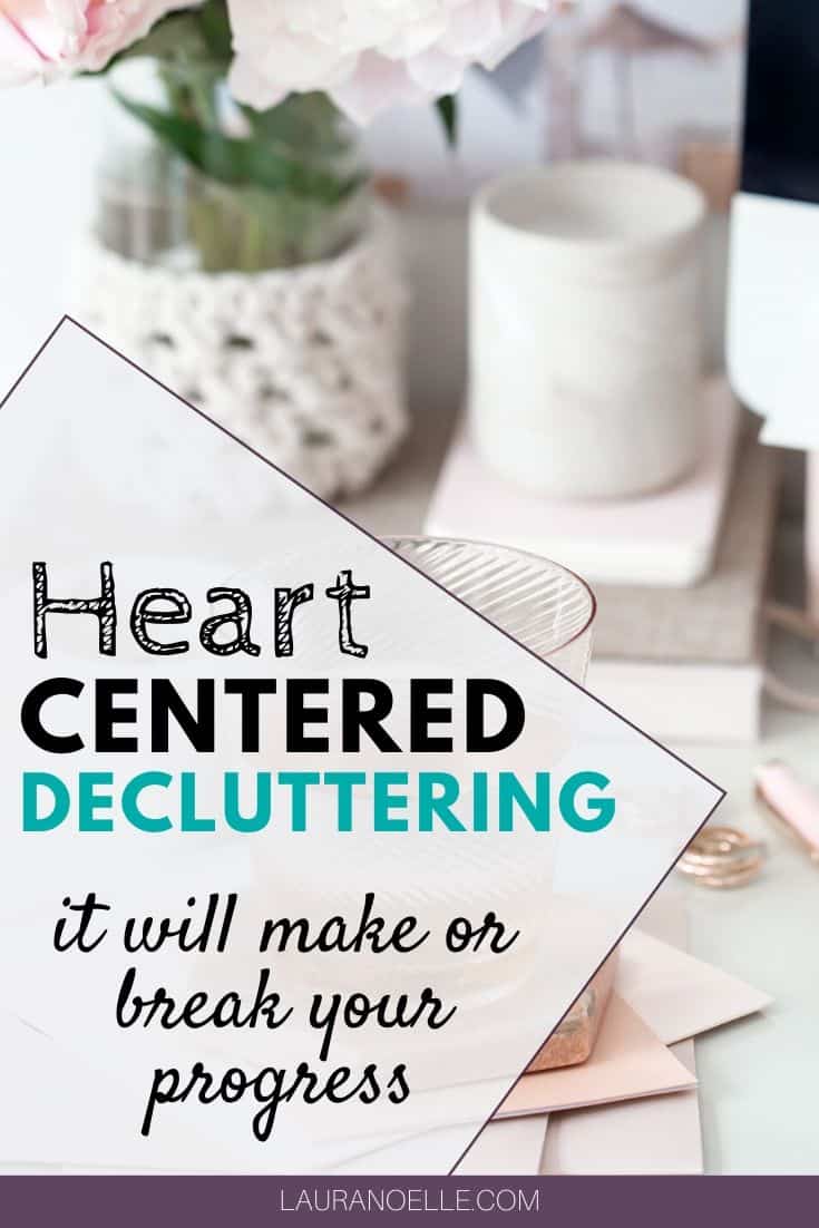 heart-centered decluttering