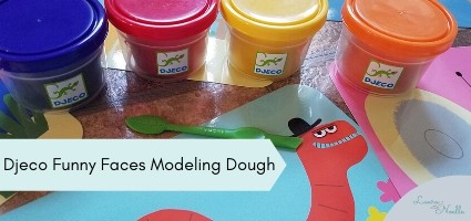 funny faces modeling dough