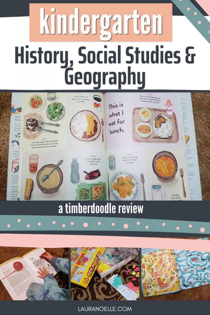 kindergarten history social studies and geography review