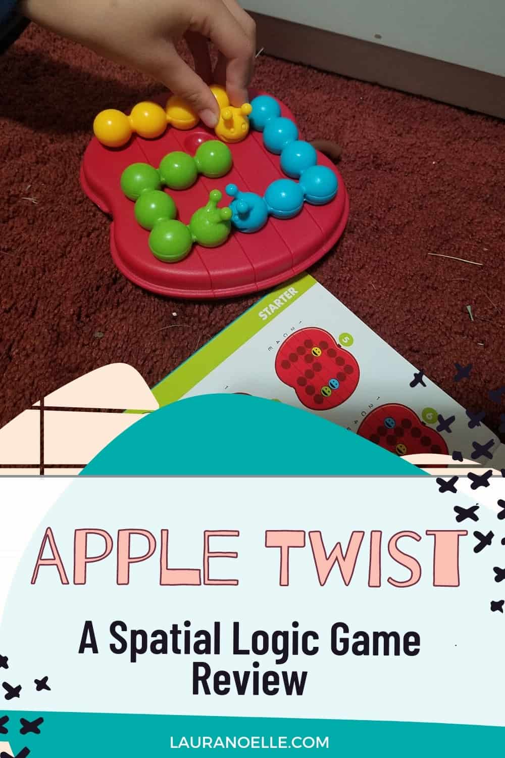 Children love thinking skills puzzles and Apple Twist is no different! Here's what we thought of this hands-on game board.