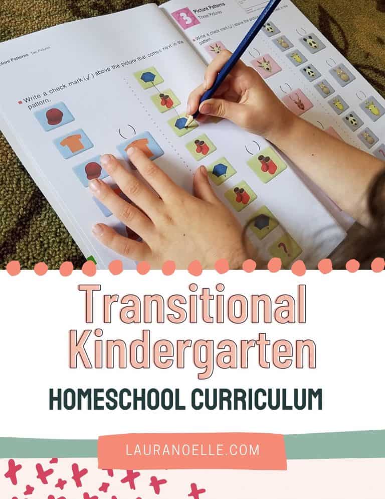 Transitional Kindergarten Homeschooling with Timberdoodle Curriculum
