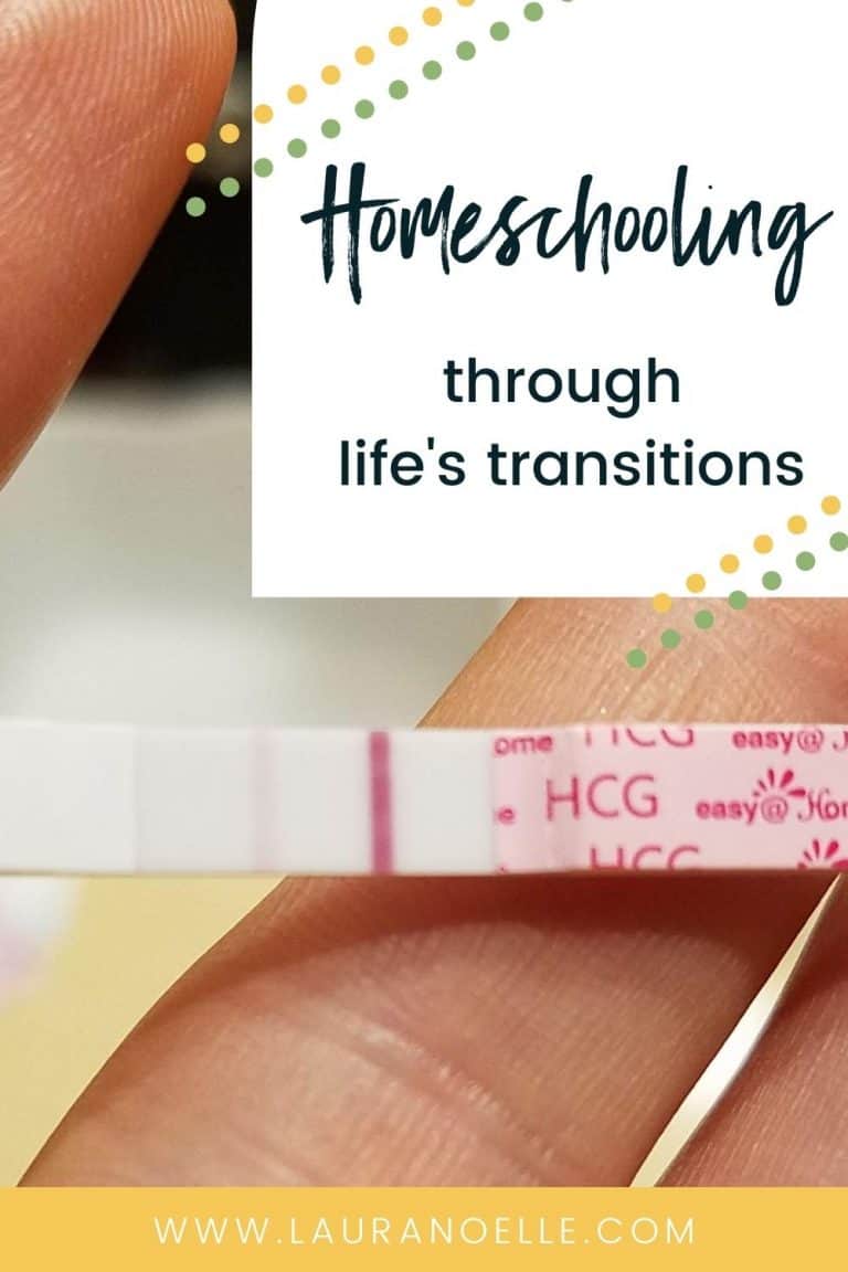 Homeschooling Through Life’s Transitions