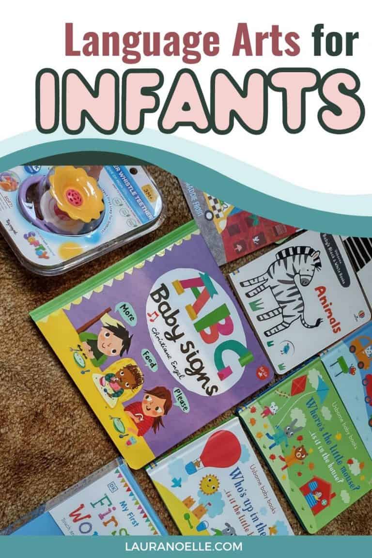 Language Arts for Infants || Timberdoodle Tiny Tots Kit Review