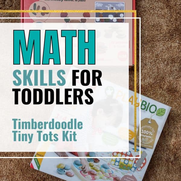 Math Skills for Toddlers || Timberdoodle Tiny Tots Kit