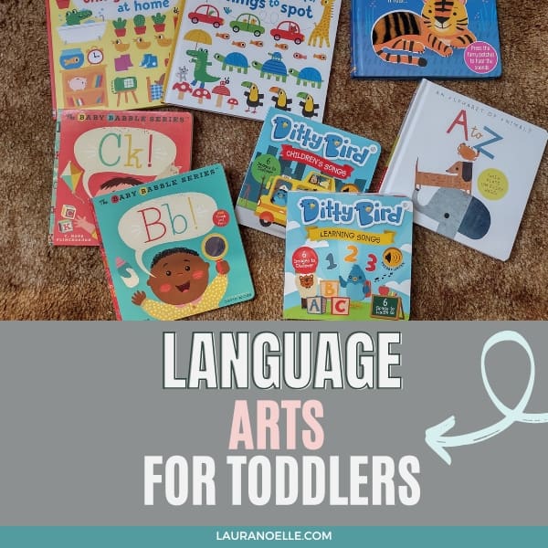 Language Arts for Toddlers || Tiny Tots Kit Review