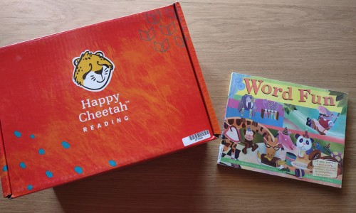Happy Cheetah Reading System and Word Fun book