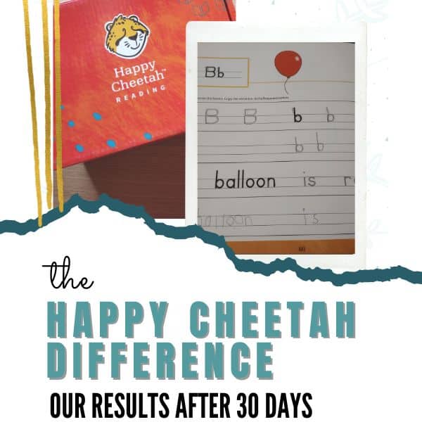 The Happy Cheetah Reading System Difference || Our Results After 30 Days