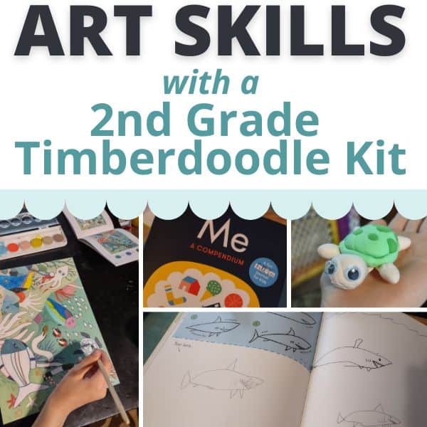 Art Skills for 2nd Grade || Timberdoodle Curriculum Kit Review