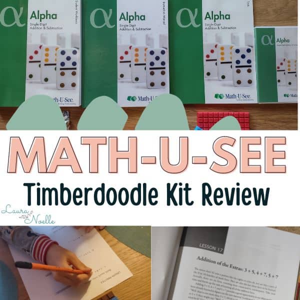Math-U-See Review || 2nd Grade Timberdoodle Kit